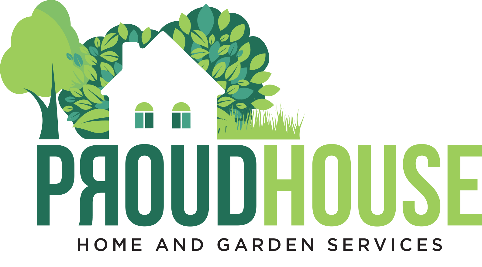Proudhouse home and garden services logo